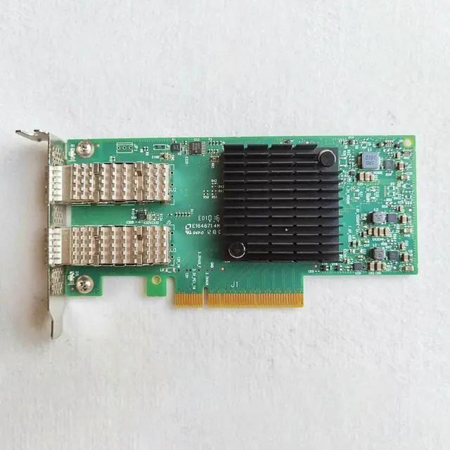 Alt view image 2 of 3 - For Mellanox ConnectX-4 Lx EN 10G Ten Gigabit optical Fiber NIC MCX4121A-XCAT