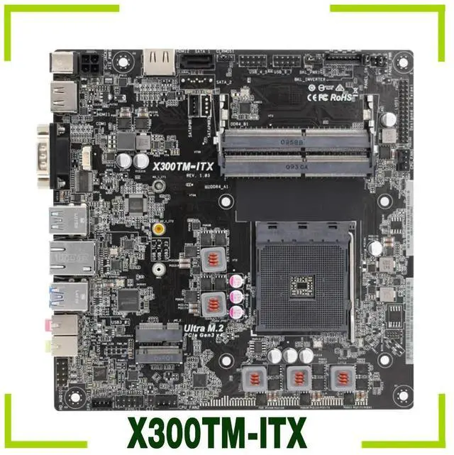 Main image of mini ITX all-in-one computer motherboard X300TM-ITX