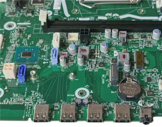 Alt view image 3 of 7 - Server Motherboard For P9D-MH/10G-DUAL 1150 E3-1230 V3 Good