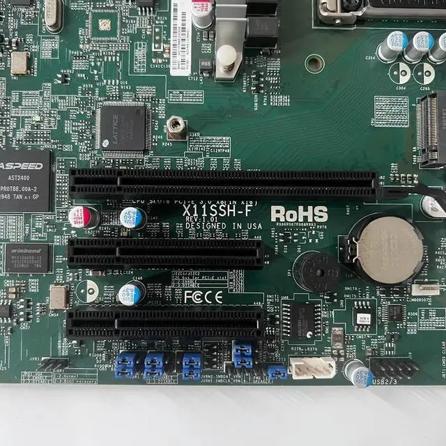 Alt view image 3 of 4 - X11SSH-F Industrial Package Motherboard For Single-socket Server E3-1200v6v5 M-ATX C236 Dual GbE LAN SATA3 LGA 1151