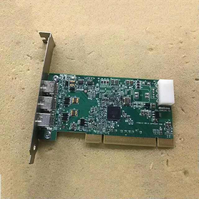 Alt view image 2 of 4 - For MATROX CONCORD FX Y7345-01 REV: A image capture card CON3FX*