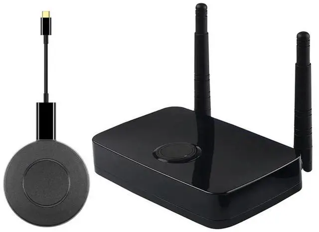 Alt view image 6 of 7 - Wireless -Compatible Video Transmitter Receiver 5G/2.4G Type-C Wireless Screen Projector 1080P For Phone/Laptop/PC