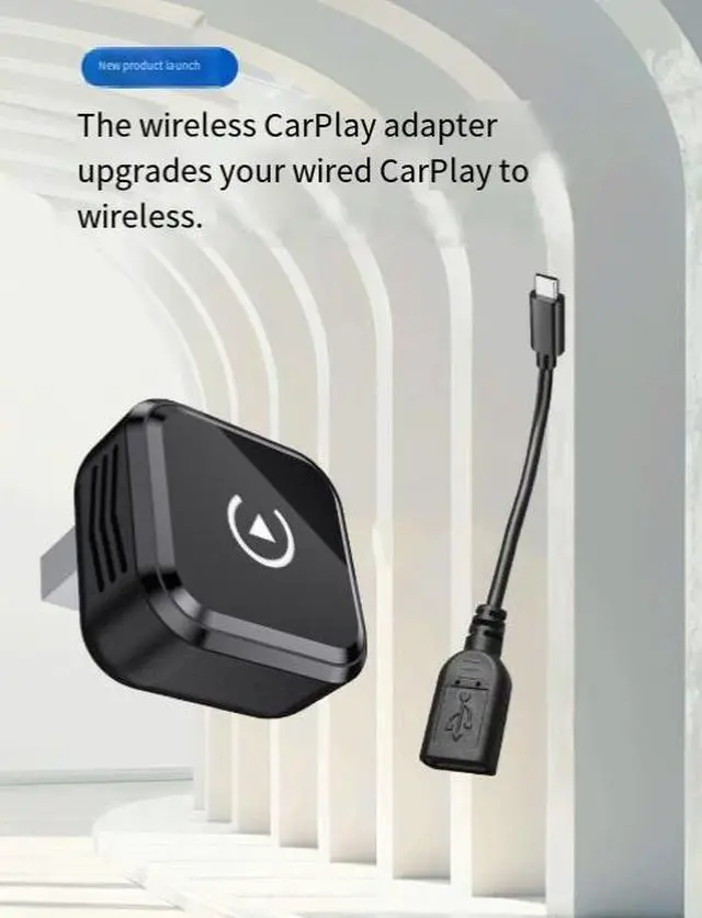 Alt view image 2 of 7 - DIXSG Hot-selling carplay Wired to Wireless box Android Auto Vehicle-to-Device Interconnection Box carplay adapter