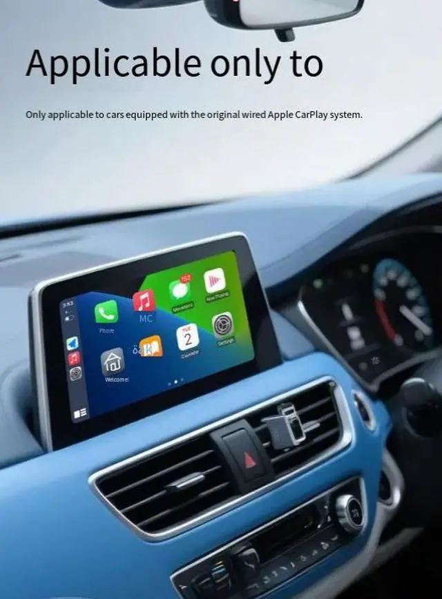 Alt view image 4 of 7 - DIXSG Hot-selling carplay Wired to Wireless box Android Auto Vehicle-to-Device Interconnection Box carplay adapter