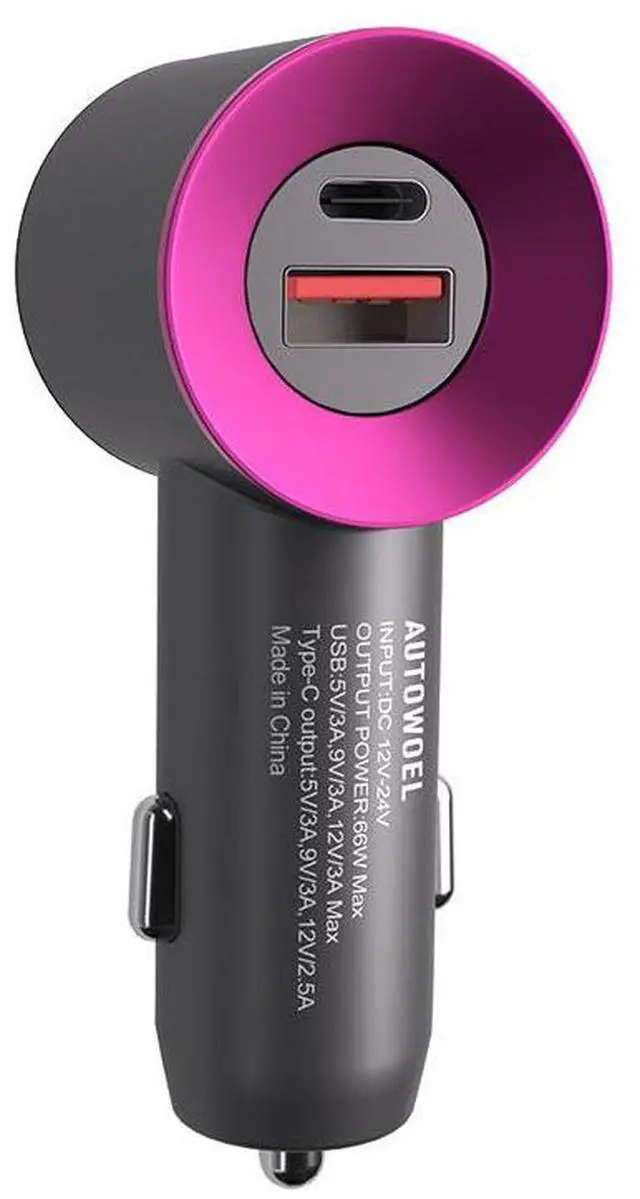 Main image of DIXSG,The 66W super fast charging car charger is compatible with the cigarette lighter adapter of the iPhone 16
