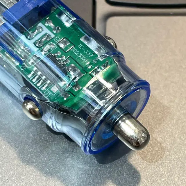 Alt view image 4 of 7 - DIXSG Dual usb Car Charger 3.1a Smart one-to-Two Dual USB mobile Phone Charger, new dual-port mini