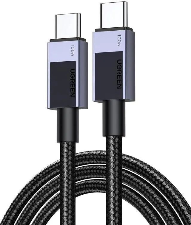 Main image of UGREEN USB C to USB C Cable, 100W USB C Cable Fast Charging, Type C Cord USB C Charger Cable for iPhone 16/16 Pro/16 Pro Max/15, MacBook Pro/Air, Galaxy S24/S23, iPad Pro/Air, Pixel 8, 10FT