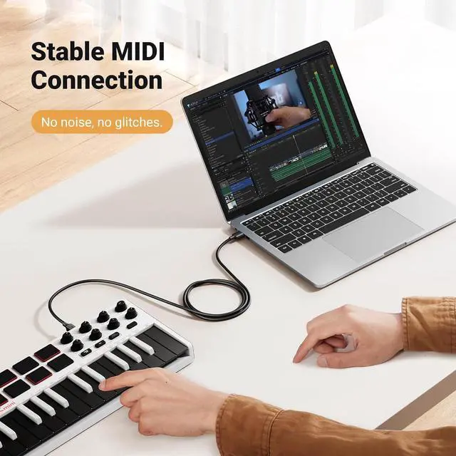 Alt view image 5 of 7 - UGREEN USB Printer Cable - USB A to B Cable, High-Speed Printer Cord Compatible with Hp, Canon, Brother, Samsung, Dell, Epson, Lexmark, Xerox, Piano, Dac, and More 10 FT