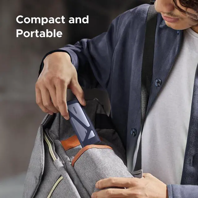 Alt view image 7 of 7 - UGREEN 20Gbps M.2 NVMe SATA SSD Enclosure, 8TB USB C External NVMe M.2 Enclosure Compatible with USB 3.2 Gen2*2 Support UASP Trim for M/B+M Key SSD in Size of 2230/2242/2260/2280