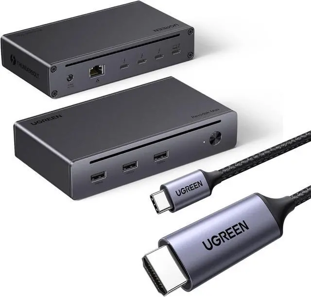 UGREEN Revodok Max 208 Thunderbolt 4 Dock 8-in-1 Bundle with