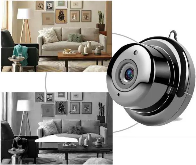 Alt view image 6 of 6 - Mini Spy Camera Wireless Wifi IP Home Security HD 1080P DVR Night Vision Remote