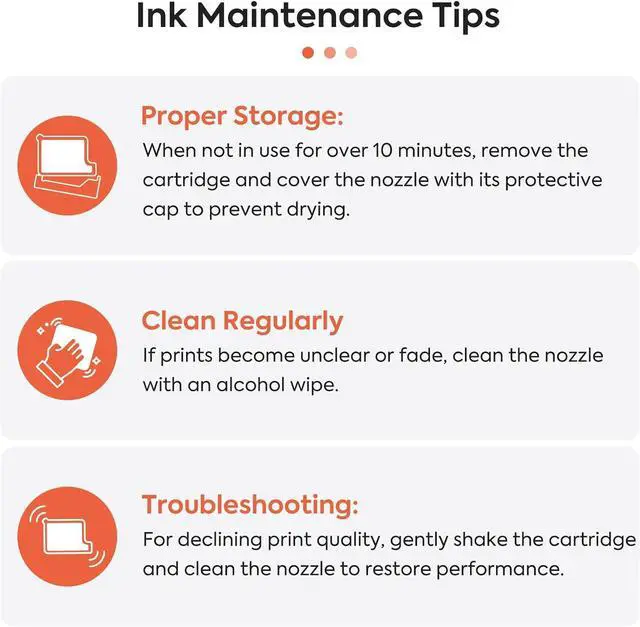 Alt view image 7 of 7 - v4ink BB21B BENTSAI Original Aqueous Water Soluble Ink Cartridge Replacement for BENTSAI Handheld Inkjet Printer BT-HH6205B and BT-HH6205BL(Black, 1 Pack)