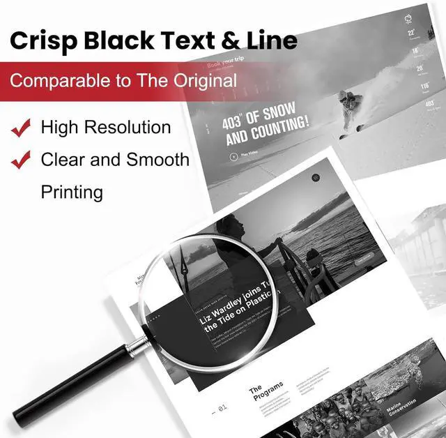 Alt view image 6 of 6 - Ennovor Compatible 070 Black Toner Cartridge CRG070 CRG-070 Toner Cartridge Compatible for Canon imageCLASS MF465dw MF462dw LBP247dw LBP247dw Printers (2,900 Pages 2 Pack)