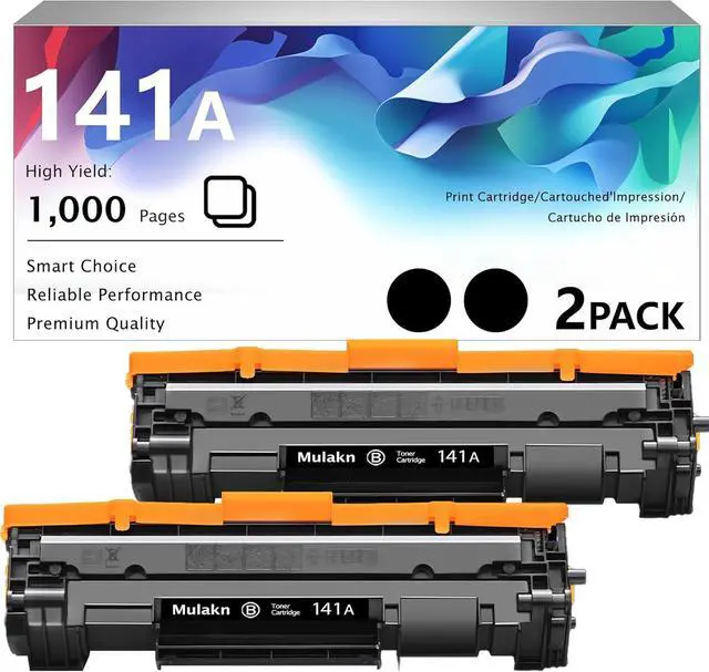 Main image of Ennovor 141A for HP 141A Black Toner Cartridge Works with HP Laserjet M110 MFP M139 M140 W1410A NOT for Models Ending with e , + Printer (2PK 141A Toner)