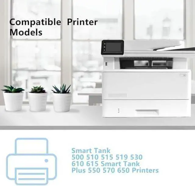 Main image of Ennovor Smart Tank Plus 651 printhead X4E75A M0H50A High Yield tri-Color Print Head for Smart Tank 500 510 530 610 Series Smart Tank Plus 550 570 650 Series (2 Pack)