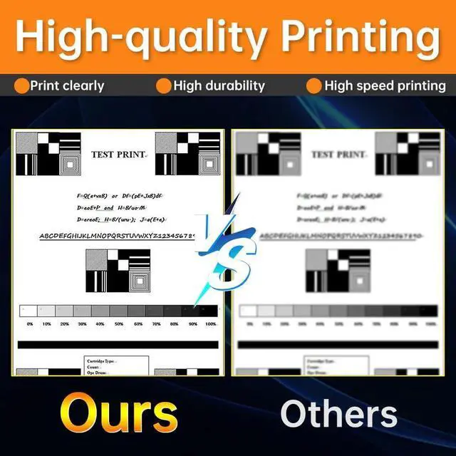 Alt view image 6 of 7 - Ennovor 55B1H00 High Yield Toner Cartridge with Chip 15,000 Page-Yield Compatible with Lexmark 55B1H00 55B1000 Work for MS331 MS431 MX331 MX431 Laser Printer(Black)