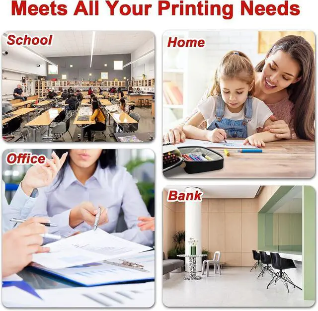 Alt view image 6 of 6 - High Capacity CLI-65 CLI65 Ink Cartridges [Show Ink Level] with New Chip 4215C007 Replacement for Canon Pixma Pro 200 PRO-200 PRO-200S Printer Ink(8 Pack)