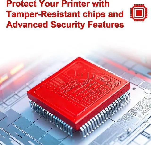 Alt view image 5 of 6 - High Capacity CLI-65 CLI65 Ink Cartridges [Show Ink Level] with New Chip 4215C007 Replacement for Canon Pixma Pro 200 PRO-200 PRO-200S Printer Ink(8 Pack)