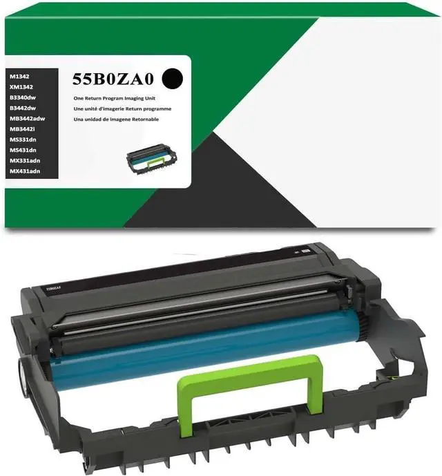Main image of Ennovor 55B0ZA0 MS331 Imaging Unit Replacement for Lexmark MS331 B3340dw B3442dw M1342 MB3442adw MB3442i MS331dn MS431dn MX331adn MX431adn Printer