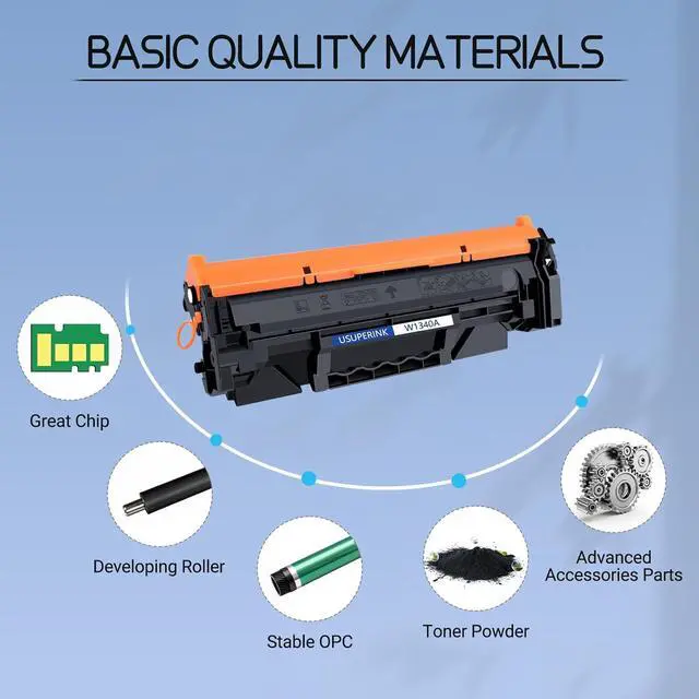 Alt view image 6 of 7 - Ennovor W1340A Compatible for HP 134A Black Toner Cartridge use for Laserjet Pro M209dw MFP M234dw M234sdn M234dw(NOT USE with M209we, M234dwe, M234sdwe,M234sdne,2 Pack)