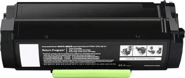 Alt view image 3 of 6 - B231000 B241H00 B251X00 B261U00 Compatible High Yield Toner Cartridge Replacement for Lexmark B2338 MB2338 B2442 MB2442 B2546 MB2546 B2650 MB2650 Series Laser Printers (B231000-1Pack-3000Pages)