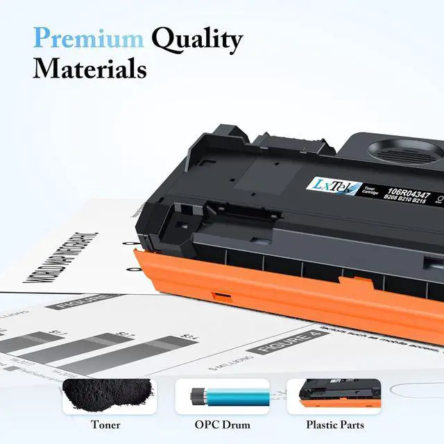 Alt view image 5 of 7 - Ennovor LxTek B210 Compatible Toner Cartridges for Xerox B205 B210 B215 for Xerox B215 B215DNI B205NI B210DNI B205MFP B215MFP 106r04346 106r04347 Toner (Black, 2-Pack)