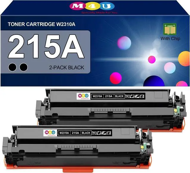 Main image of Ennovor 215A Toner Cartridges Black(with Chip) Compatible with 215A Toner Cartridges W2310A for Color Pro MFP M182nw M183fw M182 M183 M155 Printers (2 Pack, Black)