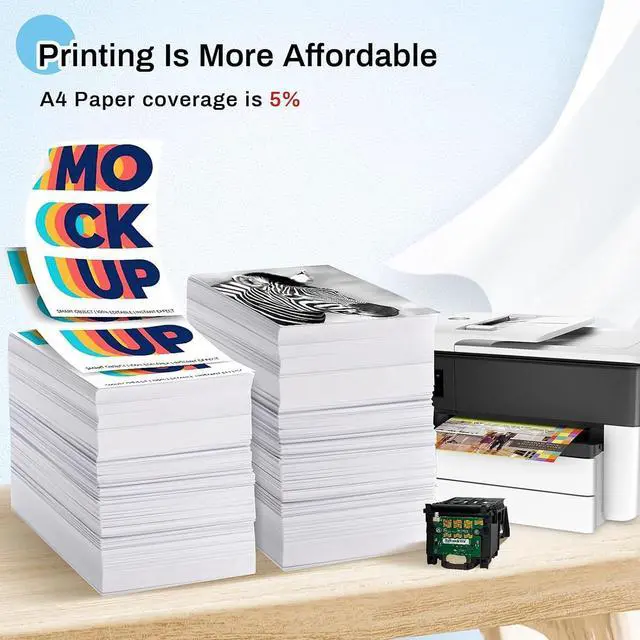 Alt view image 6 of 7 - Ennovor Upgraded 952/953/954/955 Printhead Compatible with hp OfficeJet Pro 7740 7730 7720 8210 8710 8730 8740 8216 8720 872, 952 Printhead Replacement, Print Head Part Accessories