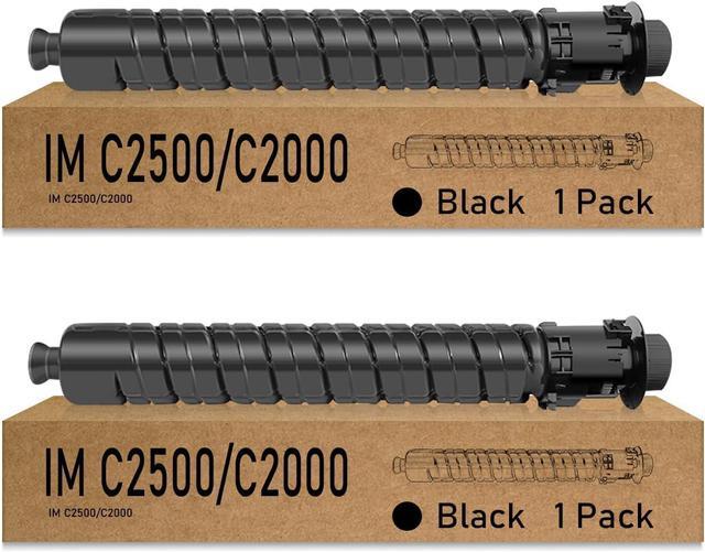 Main image of Ennovor Remanufactured IM C2500 C2000 Toner Cartridge Replacement for Ricoh 842307 for Ricoh Lanier Savin IMC2500 IMC2000 Printer2×Blcak,2-Pack