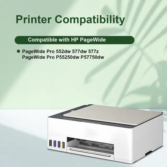 Alt view image 2 of 7 - Ennovor 976Y Ink Cartridge 4PK Replacement for HP 976Y L0R08A L0R06A L0R05A L0R07A Remanufactured for Pagewide Pro 552dw 552dn 577dw 577z Managed P55250dw P57750dw (Black, Cyan, Magenta, Yellow)