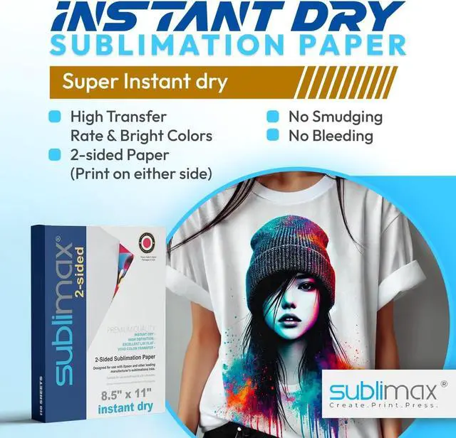 Alt view image 4 of 7 - Ennovor Sublimation Ink Compatible for F170 and F570 Printer - Bundle with Sublimation Paper, Gloves and 3 Tapes (T49M1 Black, T49M2 Cyan, T49M3 Magenta, T49M4 Yellow)