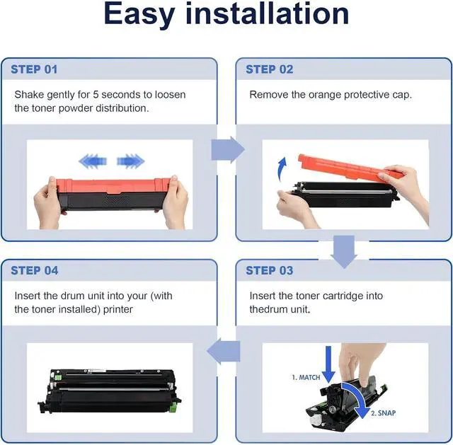 Alt view image 3 of 7 - Ennovor TN229 Magenta Toner MFC-L3780CDW MFC-L3720CDW Toner Cartridges Compatible Replacement for Brother TN229 TN229XLM Toner for HL-L3280CDW HL-L3220CDW HL-L3300CDW HL-L3295CDW Printer (1 Pack)