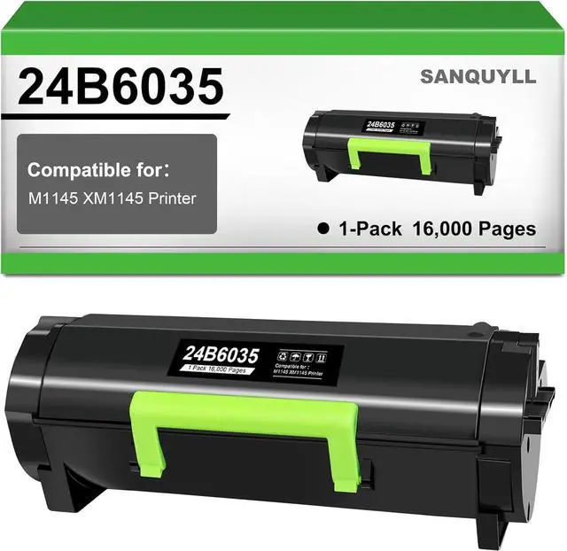 Main image of Ennovor 24B6035 Toner Cartridge Compatible for Lexmark M1145 XM1145 Printer(1 Pack,16,000 Pages)