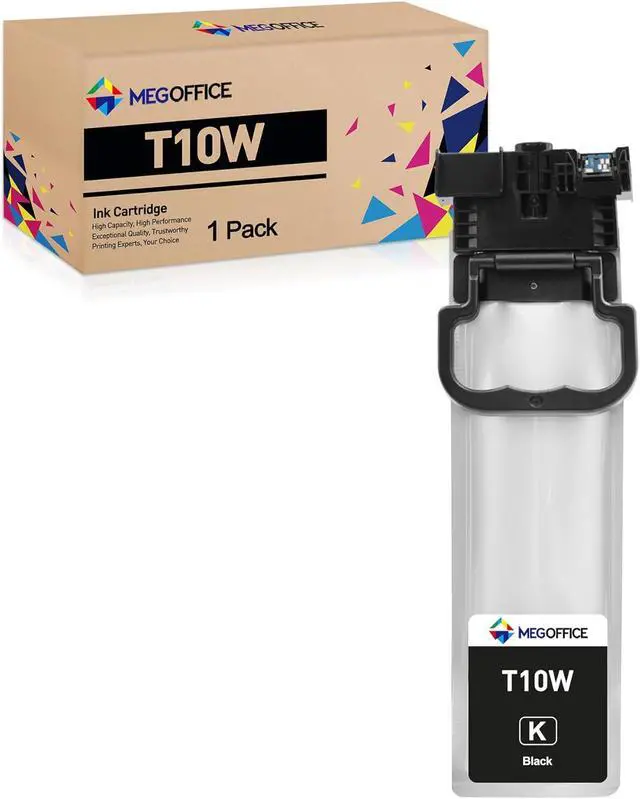 Main image of Ennovor Remanufactured Ink Cartridge Replacement for T10W Ink Pack T10W100 Black for WF-C5390 WF-C5890 Color Printers (1 Black)