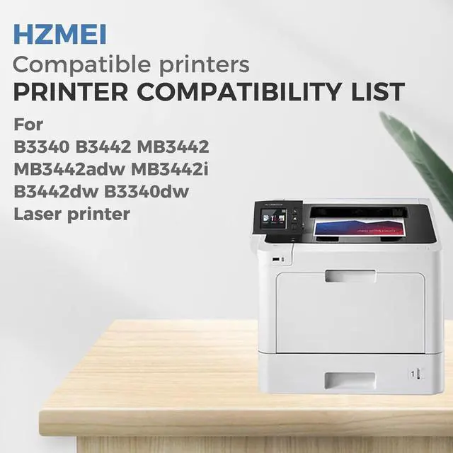 Alt view image 2 of 6 - Ennovor High Yield B341H00 Toner Cartridge B341H00 Black Toner with Chip Compatible for Lexmark B3340 B3442 MB3442 Laser Printer 3,000 Pages