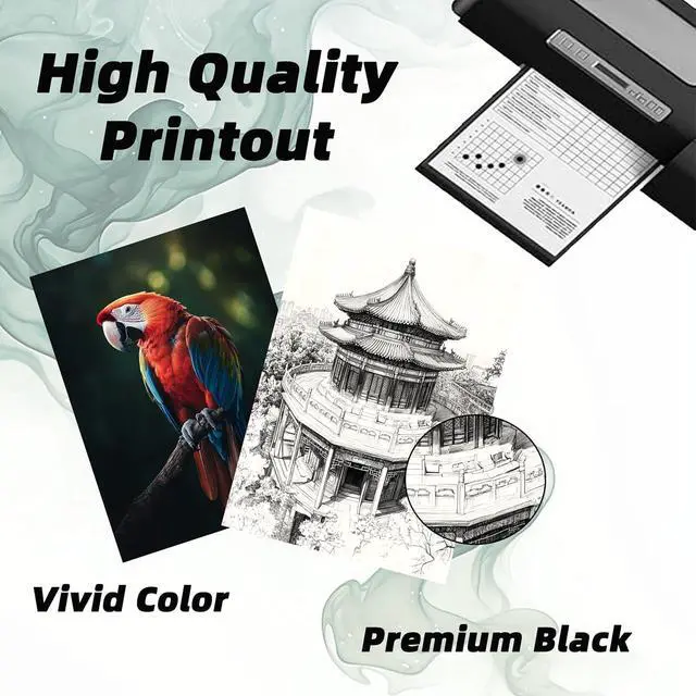 Alt view image 4 of 6 - Ennovor Compatible for HP 938 938XL Ink Cartridges for HP 938 officejet pro 9110B 9120 9130 9720 9730 Printer,Black+Color