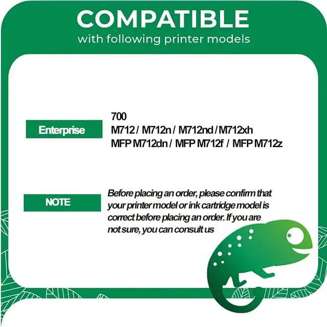Alt view image 2 of 7 - Ennovor 214A Compatible Toner Cartridge for HP CF214A Replacement for HP Enterprise 700 M712 M712n M712nd M712xh MFP M712dn MFP M712f MFP M712z Printer,Black-1 Pack