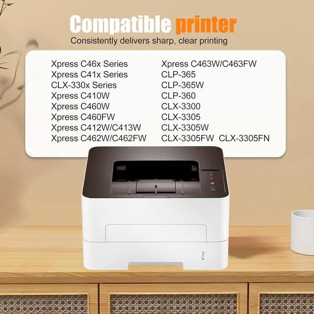 Alt view image 2 of 6 - Ennovor 3 Pack CLT-C406S M406S Y406S C/M/Y Toner Cartridge Replacement for Samsung CLT-406S Work with Xpress C46x Series C41x Series C410W C460W C460FW C412W/C413W C462W/C462FW C463W/C463FW |CLT-406S