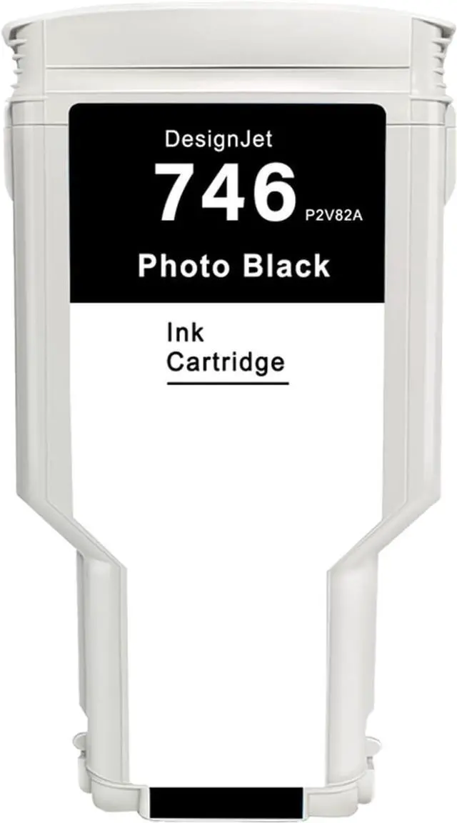 Main image of Ennovor 746 Ink Cartridge HP 746 Photo Black P2V82A Replacement DesignJet Z6 DesignJet Z9+ Large Format Printer 300ml 1-Pack