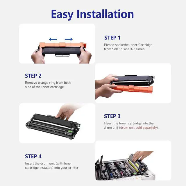 Alt view image 5 of 7 - Ennovor TN221BK TN221 Toner Cartridge TN-221 Black Replacement for Brother TN221 Toner Cartridges TN-221BK TN 221 Work for MFC-9330CDW MFC-9340CDW MFC-9130CW HL-3140CW HL-3170CDW Printer TN221 2PK