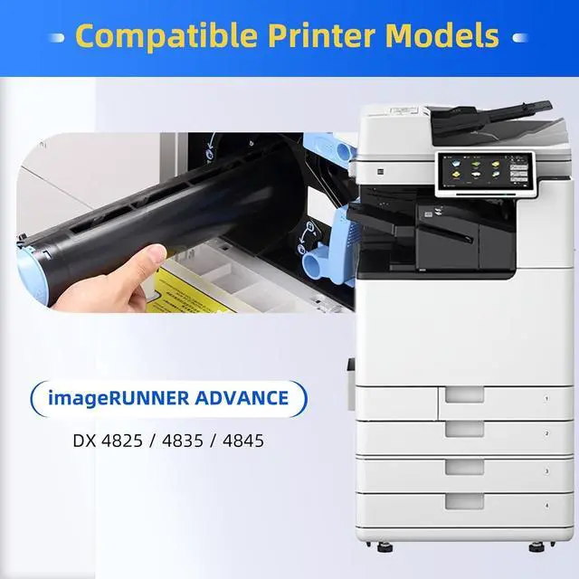 Alt view image 2 of 6 - Ennovor GPR64 Black Toner Compatible for Canon GPR-64 5141C003AA Toner for Canon ImageRunner Advance DX 4825 4835 4845 Printer