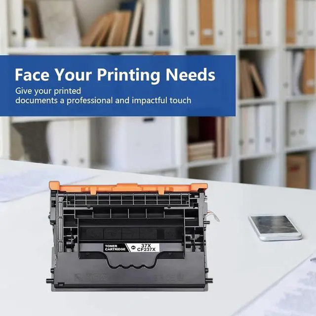 Alt view image 6 of 7 - Ennovor 37X CF237X Toner Cartridge Replacement for HP 37X Black High Yield Toner Cartridge Works with Enterprise M608, M609 Series,Enterprise MFP M631, M632, M633 Series(2-Pack)