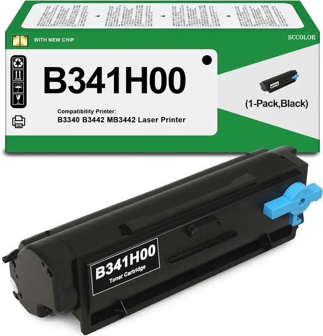 Main image of Ennovor B341H00 Toner Cartridge High Yield Compatible B341H00 Black Toner Cartridge (with New Chip) Replacement for Lexmark B341H00 B3340 B3442 MB3442 Laser Printer(Black,3000 Pages)