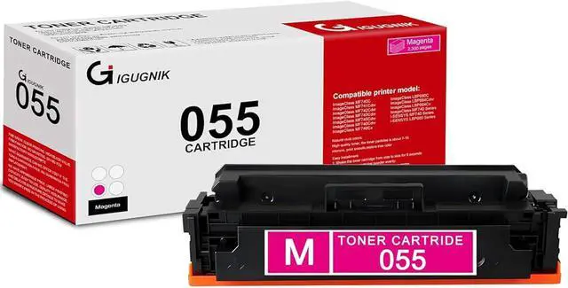 Main image of Ennovor 1 Pack 055 3014C001 Magenta Toner Cartridge Compatible 055 Replacement for Canon 055 for Canon ImageClass MF740 LBP660C LBP664Cdw LBP664Cx MF740C MF741Cdw MF742Cdw MF743Cdw MF745Cdw Printer