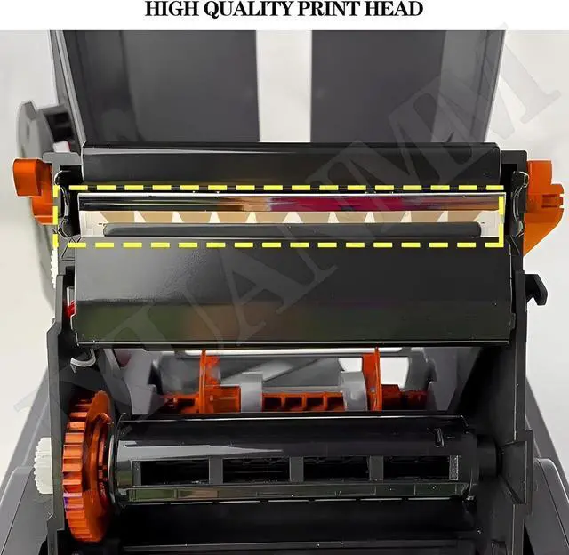 Alt view image 2 of 7 - Ennovor Satin Ribbon Printing Machine Digital Ribbon Printer, Label Printer Foil Stamping Printing Machine for Gi-ft Wrapping, Supports 50+ Languages for Christmas Party,SingleRow