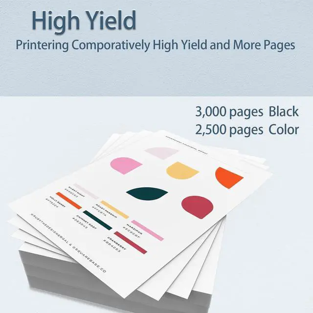 Alt view image 3 of 7 - Ennovor C2325 C2325H C231H C231 Toner Cartridge with Chip Compatible with Lexmark C2325 MC2325 C2425 MC2425 MC2535 MC2640 Printer (4 Packs, Black,Yellow,Cyan,Mangent)