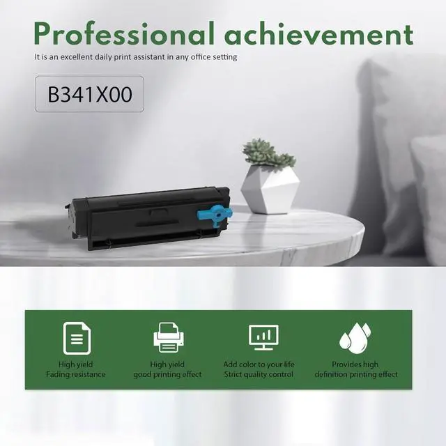 Alt view image 5 of 6 - Ennovor B341X00 Black Extra High Yield Toner Cartridge (6,500 Pages) Compatible B/MB3442 Toner Replacement for Lexmark B341X00 Toner Cartridge with for MB3442adw, MB3442i, B3442dw Printer