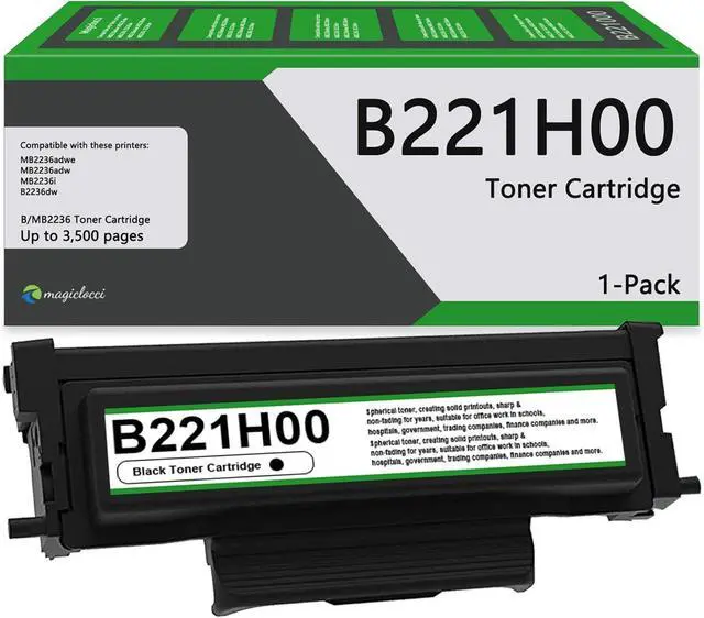 Main image of Ennovor B221H00 Black High Yield Toner Cartridge B/MB2236 Replacement for Lexmark B221H00 Toner Cartridge for B2236, MB2236 Series Printer [3,500 Pages]