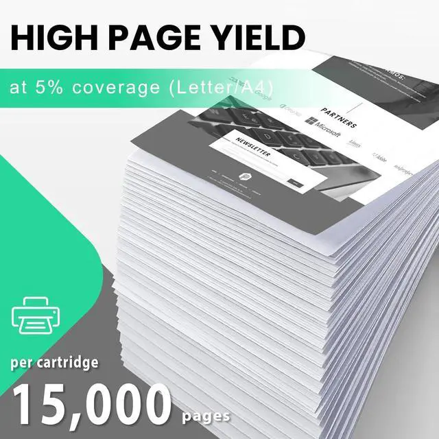 Alt view image 3 of 3 - Ennovor 56F1H00 High Yield Toner Cartridge Compatible for Lexmark 56F1H00 Toner Cartridge for MX521,MX522,MX622,MX321,MX421,MS321,MS421,MS521,MS621,MS622,Laser Printer (15,000 Pages)