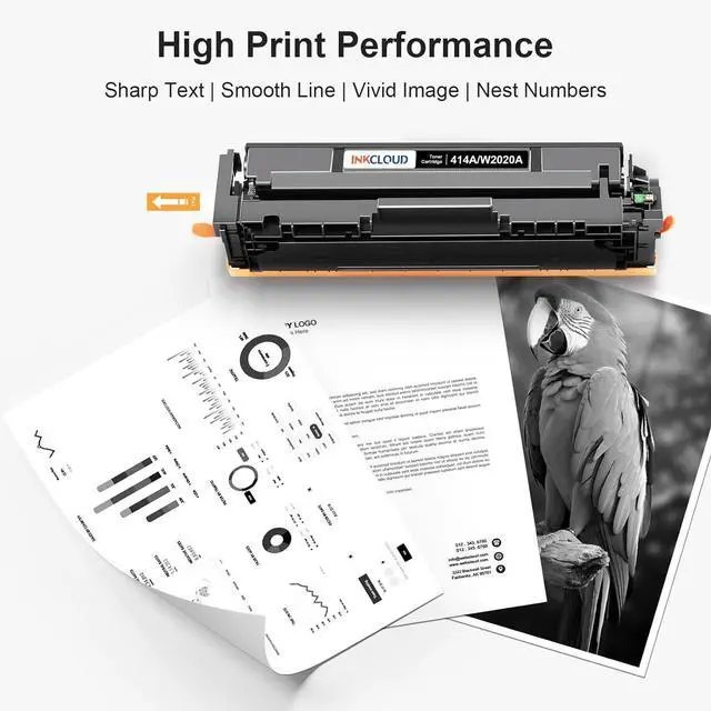 Alt view image 6 of 7 - Ennovor 414A Toner Cartridges with Chip and Upgrade Device Compatible Toner Cartridge for HP 414A 414X W2020A Work with HP Color Pro MFP M479fdw M479fdn M454dw M454dn Printer Ink (2 Black)